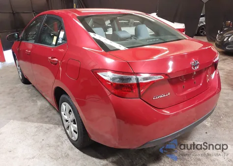 2016 Toyota Corolla Le из США, поврежденный, VIN 2T1BURHEXGC712095
